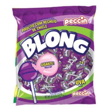 Imagem de Pirulito blong uva  c/20 - Sem marca