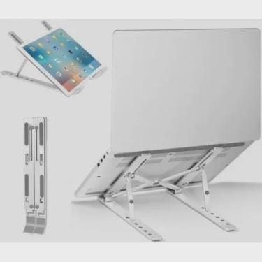 Imagem de Suporte Mesa Apoio Notebook Laptop Tablet Dobrável Ajustável