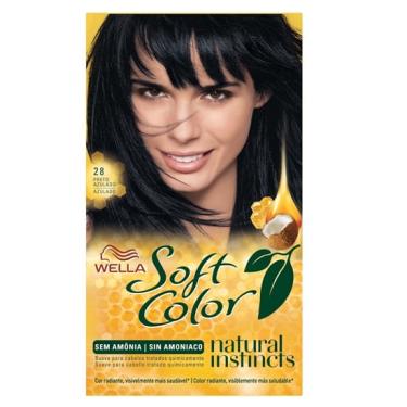 Imagem de Tinta soft color 28 preto azulado 35G