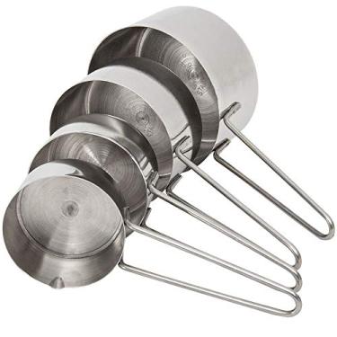 Imagem de Medidor Modelo Xícara, Aço Inox, Gedex ECO-806, Prata