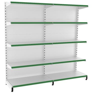 Imagem de Gôndola Parede Prateleira Lateral 1 Inicial + 1 Continuação