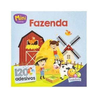 Imagem de Livro - Meu Livrinho de Adesivos/B: Fazenda