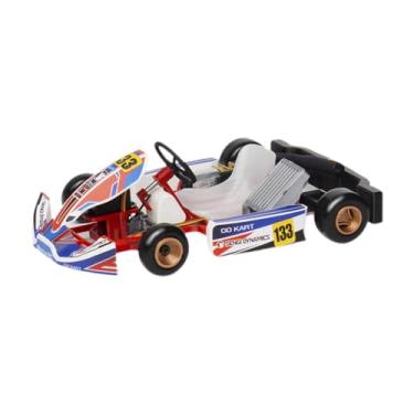 Imagem de Amagogo Conjunto de kart RC em escala 1/32, brinquedo para jovens e colecionadores
