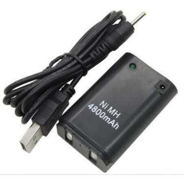 Imagem de Bateria Recarregável 4800Mah Para Controle Xbox 360