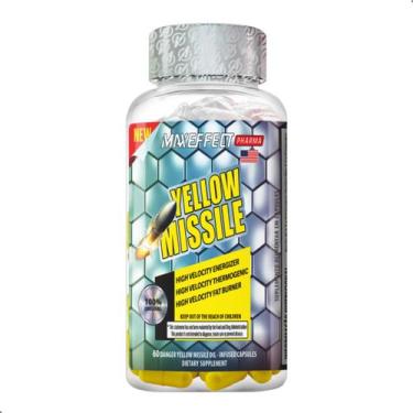 Imagem de Yellow Missile Termogênico MaxEffect 60 Cápsulas, Sem Sabor, Único