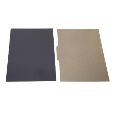 Imagem de Asixxsix 2 Sided Textured PEI Sheet 330x225mm, Texture PEI Sheet Magnetic Flexible Heated Bed, Temperature Resistant 3D Printer Bed Plate for J1S 3D Printer Supplies