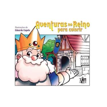 Imagem de Aventuras No Reino Para Colorir