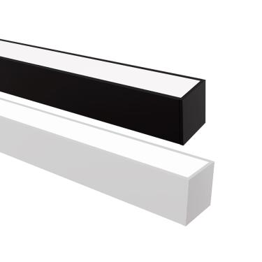 Imagem de Perfil de Sobrepor Taschibra Para Fita de Led Spire 45 Com 1 Metro Branco