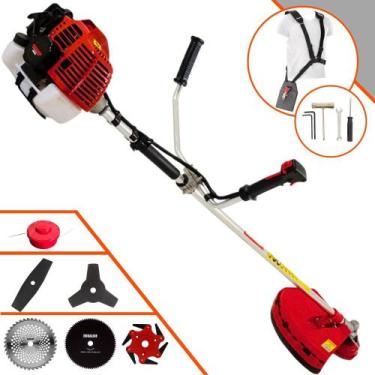 Imagem de Aparador de Grama Kawashima KW43L À Gasolina 43cc 1,7HP de Potência 10