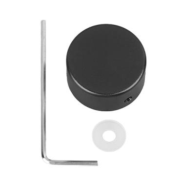 Imagem de Pedal Footswitch Topper Alumínio elétrico Guitarra Proteção de pico Efeito Pedal Pé (Preto)