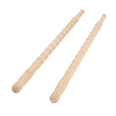 Imagem de Profissional Baquetas De Madeira Maple Lightweight Percussão Sticks para Bateristas Iniciantes Performances Ao Vivo Prática Gravação 2PCS