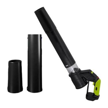 Imagem de IEUDNS Soprador de folhas sem fio, soprador de folhas elétrico, portátil leve e potente com 4 modos de velocidade para folhas, neve, deck, quintal