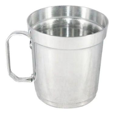 Imagem de Kit 6 Copos Canecas De Alumínio Para Cerveja Chopp 500ml - Shopmy