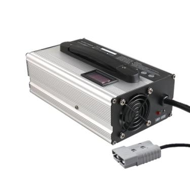 Imagem de Lzyjckh Carregador de Empilhadeira Elétrica 36V 20A Carregadores de Baterias de Alta Potência de 900W com Display LCD, Plugue Anderson 50A/120A, para Empilhadeira Elétrica,50A Anderson