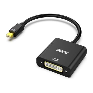 Imagem de Adaptador Mini DisplayPort Para DVI (Macho Para Fêmea), 1080p Plug And Play, Compatível Com MacBook, iMac, Surface E Thunderbolt 1/2, Para Monitores E Projetores DVI