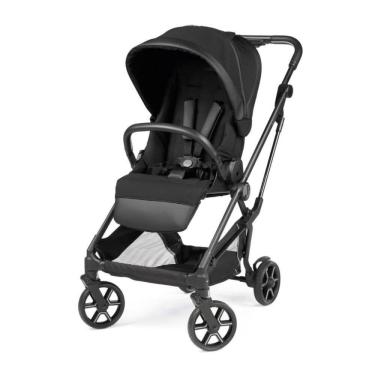 Imagem de Carrinho de Bebê com Assento Grande, Confortável e Reclinável, Peg Perego Vivace, Preto