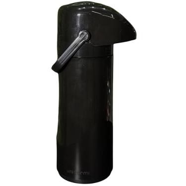 Imagem de Garrafa Térmica para Café Chá em Plástico PP e Vidro Verona (1 Litro | Preta)