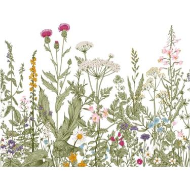 Imagem de 1 peça (35 x 25.4 cm) folhas de plantas flores adesivos de tampa de vaso sanitário adesivo de PVC removível autoadesivo decoração de banheiro decoração artística tampa de vaso sanitário e tampas de