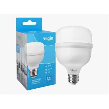 Imagem de Lâmpada Bulbo LED T 20W 6500K Elgin Bivolt Luz Branca Fria