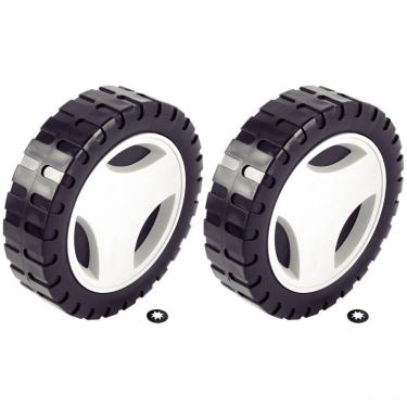 Imagem de Roda Maior ø 170 Mm E Calota Plástica Tramontina (2 Un.) Para Cortador De Grama Ce35p Tramontina