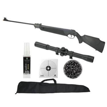 Imagem de Carabina Pressão Dione Nitro 4g 5,5 Gr55kg Rossi Kit Pro