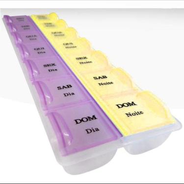 Imagem de Porta Comprimidos Semanal Duplo Dia E Noite - YD25