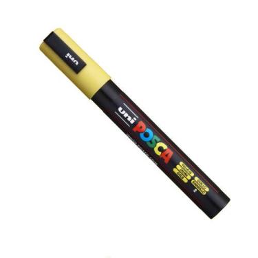 Imagem de Caneta Posca PC-5M UniBall Unidade, Amarelo