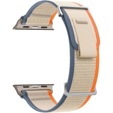 Imagem de Pulseira Silicone Oceano compativel Apple Watch 42mm 44mm 45mm 49Mm La