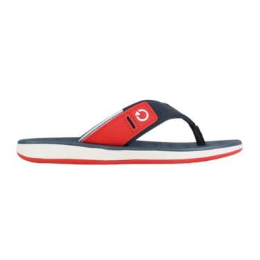 Imagem de Chinelo Cartago Málaga Masculino Azul Vermelho, Azul, Vermelho, 41