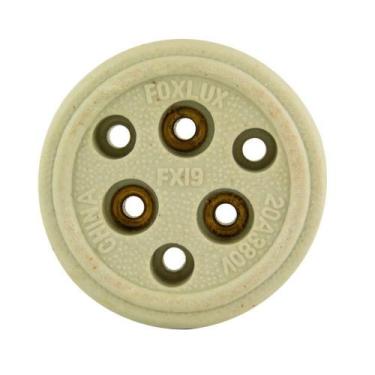 Imagem de Tomada Porcelana 3 Polos - 20A - 3988 - Foxlux, 380v, Tomada porcelana