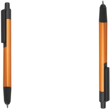 Imagem de Caneta Esferográfica em Metal, Ponta Touch, Escrita Azul, Corpo Cilíndrico, Ponta Fina, Grip Ergonômico, Multicolorido, 24 Unidades, para Colorir, a Partir de 3 Anos (Kit 2 Laranja)