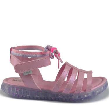 Imagem de Sandália Papete Infantil Pampili Feminina 123.310, 30, Rosa
