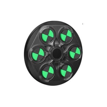 Imagem de Máquina de Box Eletrônica Inteligente com Luzes LED, Bluetooth, Display Digital, 41,5cm Diâmetro, USB Recarregável, Treino de Agilidade