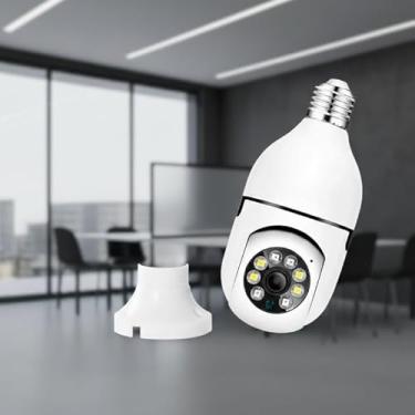 Imagem de Câmera Lâmpada E27 Wi-Fi 2.4G – HD, Visão Noturna, Auto Tracking, Áudio Bidirecional, Suporte 128GB, IP44, App YOOSEE, Bivolt