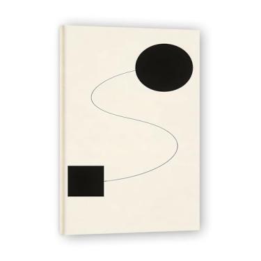 Imagem de Calma EdgesLienzo Minimalista: Serenidad Paleta Neutra Gran Área Vacía para Espacio Tranquilo40x60cm Emoldurado