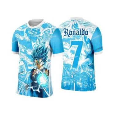 Imagem de Camiseta Infantil Dragon Ball Z Super Saiyan De Manga Curta, Camisa De