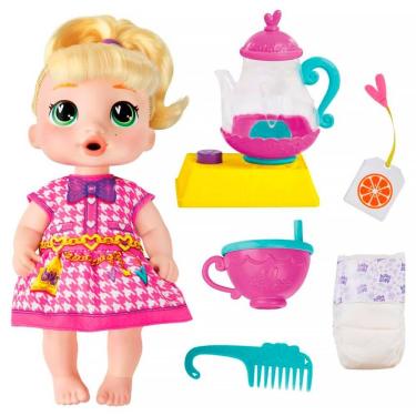 Imagem de Boneca Baby Alive Festinha do Chá Lala Goo Goo Loira G0608 - Hasbro