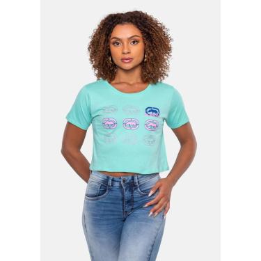 Imagem de Camiseta Ecko Cropped Feminino-Feminino