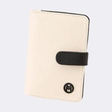 Imagem de Carteira Mariart Couro Legítimo Fecho Botão Feminina M.Art 612-Feminino