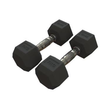 Imagem de Halteres Sextavado Ahead Sports AS2102G 7kg