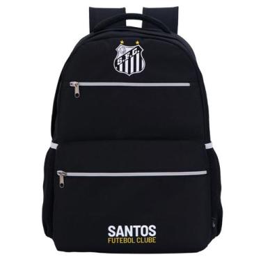 Imagem de Mochila Esportiva Time Santos Acolchoada 16622 Original - Xeryus