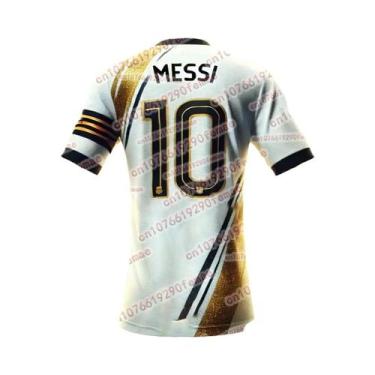Imagem de Camiseta Premium De Luxo Messi 2025 Edição Limitada De Secagem Rápida 