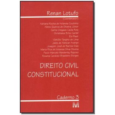 Imagem de Livro - Direito civil constitucional - 1 ed./2002