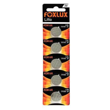 Imagem de Bateria De Lítio 3V Cr2032 - Blister com 5 - 95.10 - Foxlux