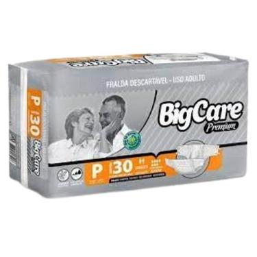 Imagem de Fralda Descartavel Geriatrica Big Care TODOS OS TAMANHOS, G