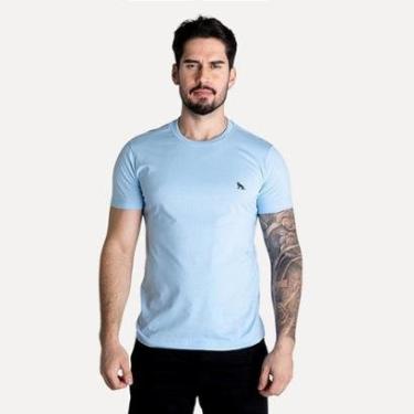 Imagem de Camiseta Acostamento Básica Azul Claro-Masculino