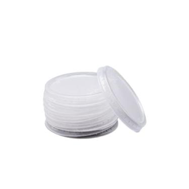 Imagem de Tampa Plástica Descartável 100 Ml Sobremesa Molho C/ 100un. - TOTAL PL