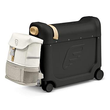 Imagem de Stokke Pacote de viagem JetKids – Inclui mala e mochila BedBox – Melhor para crianças de 2 a 7 anos (até 35 kg), Branco, Small
