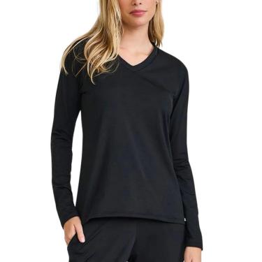 Imagem de Blusa Caju Brasil Térmica Gola V Feminina-Feminino