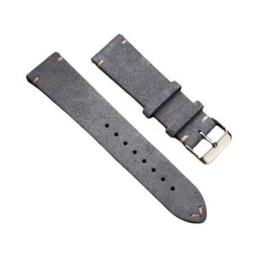Imagem de Pulseira De Relógio De Couro Suede Com Liberação Rápida De 14mm, 16mm,